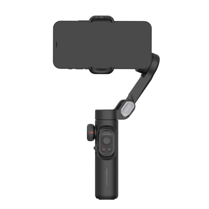 Трехосный стабилизатор AOCHUAN Professional Gimbal Stabilizer SMART XE для смартфонов 2600mAh, Black