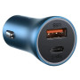 Автомобильное зарядное устройство Baseus Golden Contactor Pro Dual Fast Charger Car Charger C / C 40W, Blue ( CGJP000003 )