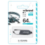 USB - флешка Wibrand USB 2.0 Aligator 64Gb, Grey