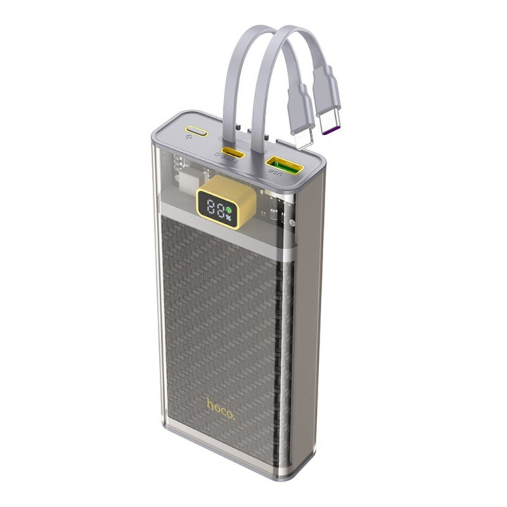 Внешний аккумулятор Power Bank HOCO J104A Discovery edition 22.5W 20000mAh, Gray