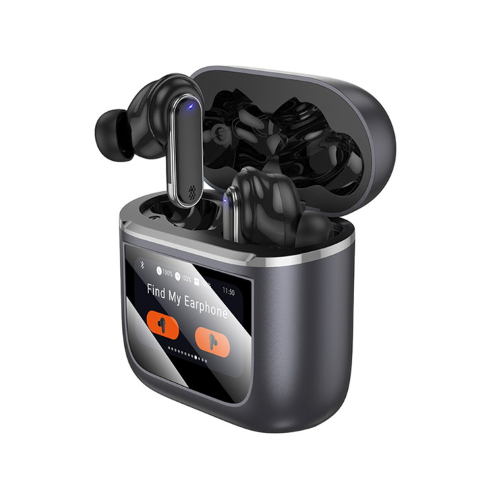 Беспроводные Bluetooth наушники BOROFONE BW67 650 mAh, Metal Gray (6941991115721)