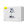 Держатель для мобильного Baseus Desktop Biaxial Foldable Metal Stand, Grey