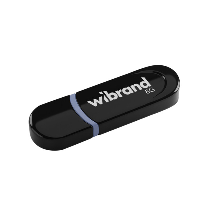 USB - флешка Wibrand USB 2.0 Panther 8Gb, Black