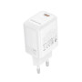 Сетевое зарядное устройство BOROFONE BN26 PD20W / QC3.0 1.67A, White