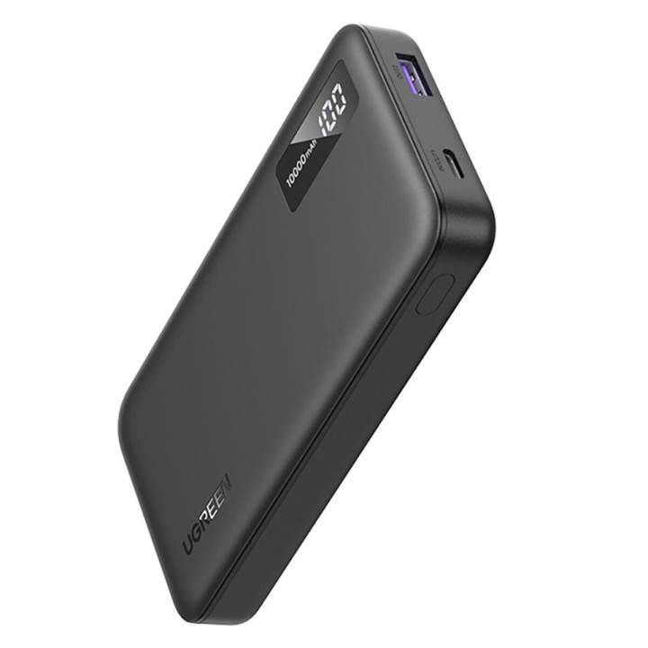 Внешний аккумулятор Power Bank UGREEN PB311 20W 10000mAh, Black