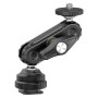 Шарнирный крепеж Ulanzi R098 Double Ball Heads with Code Shoe Mount, Black