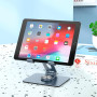 Подставка для планшета HOCO PH52 Might metal rotating tablet desktop holder, Metal Gray