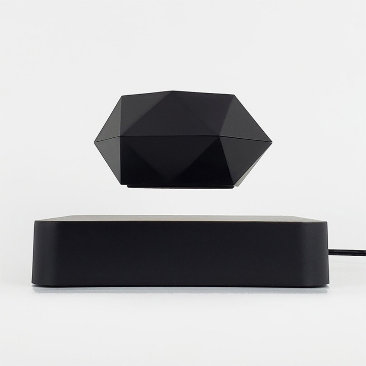 Магнитный левитационный горшок для растений HCNT Magnetic Levitating Pot M10-GW4, Black