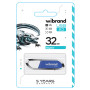 USB - флешка Wibrand Aligator USB 2.0 32Gb, Blue