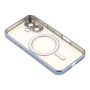 Чехол - накладка TPU Metallic Full Camera with Magsafe для iPhone 16 purple