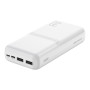 Внешний аккумулятор Power Bank XO PR252 Lighted 20000mAh, White