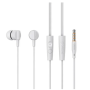 Вакуумные проводные наушники Celebrat G35 1.2m, White