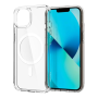 Чехол - накладка TPU+PC Spigen Ultra Hybrid with Magsafe для iPhone 13 transparent