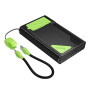 Внешний аккумулятор Power Bank Hoco DB83 magnetic 22.5W PD20W 10000mAh, black-green