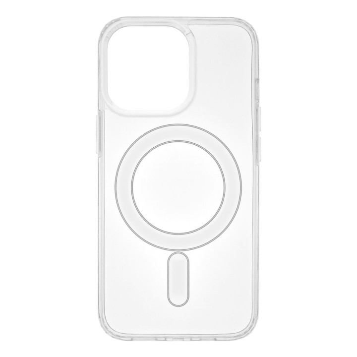 Чехол накладка TPU Clear Case with Magsafe для Apple iPhone 15 Pro
