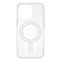 Чехол накладка TPU Clear Case with Magsafe для Apple iPhone 15 Pro transparent