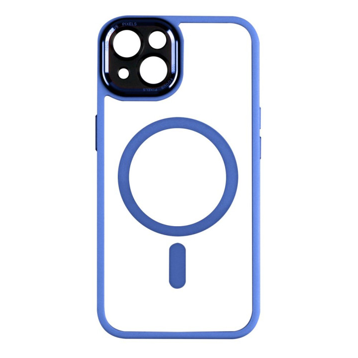 Чехол накладка TPU + PC + Metal Calais with MagSafe для iPhone 15