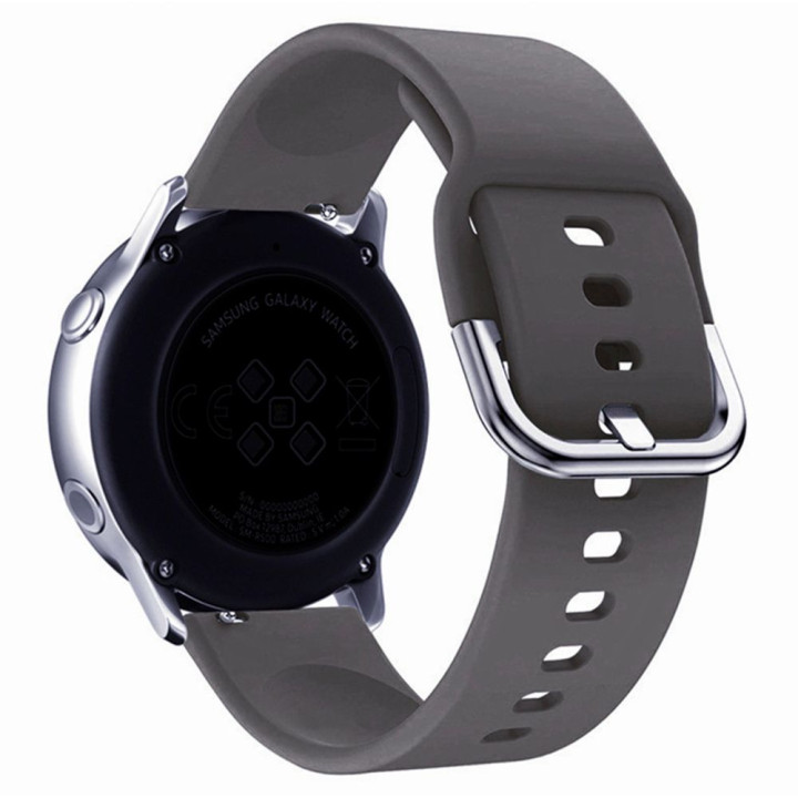 Ремешок Silicone 20mm Original Design для Samsung / Amazfit / Huawei, Lavander Grey