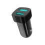 Автомобильное зарядное устройство для Ridea RCC-21312 Grand Lightning 2USB 2.4 A, Black