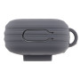 Чехол-футляр для наушников Silicone Fashion Case with Hook для Airpods 1/2, Grey