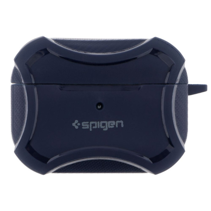 Чехол TPU Spigen DuraPro Flex with Hook для Airpods 1 / 2, Blue