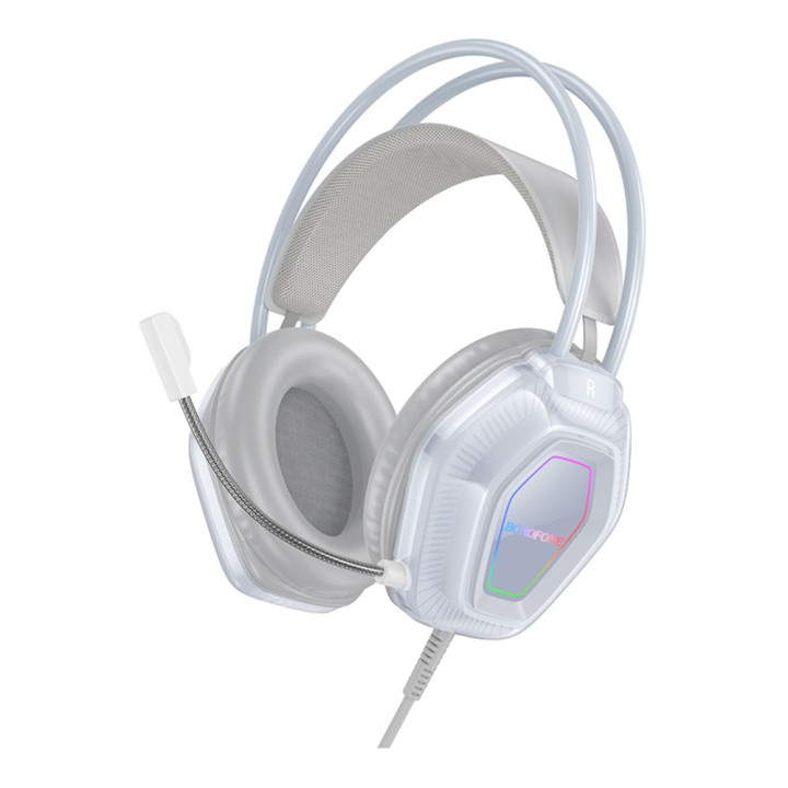 Игровые наушники Borofone BO110 Fight 2m, Gray