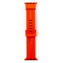 Ремешок  Silicone Shine для Apple Watch 38/40/41 mm, Orange Red