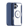 Чехол-книжка Dux Ducis Skin X Pro with MagSafe для iPhone 16 pure purple