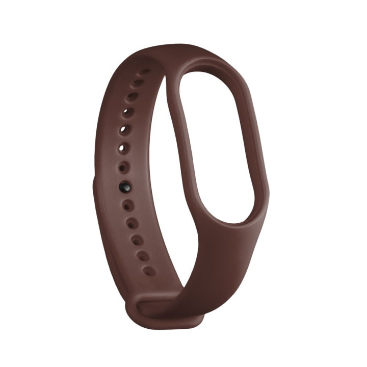 Ремешок Silicone для Xiaomi Mi Band 5 / 6 / 7 Original Design, Plum