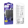 Сетевое зарядное устройство Hoco CS25A 1USB-C / 1USB PD / QC 20W Type-C to Lightning, Black