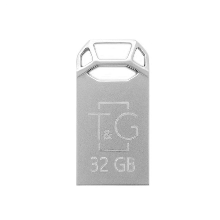 USB флешка Flash Drive T&G Metal 110 32gb, Steel