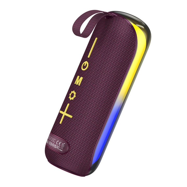 Портативные Bluetooth колонки BR44 1200mah, Wine Red