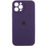 Чехол накладка Silicone Case Full Camera with Frame для Apple iPhone 14 Pro Max