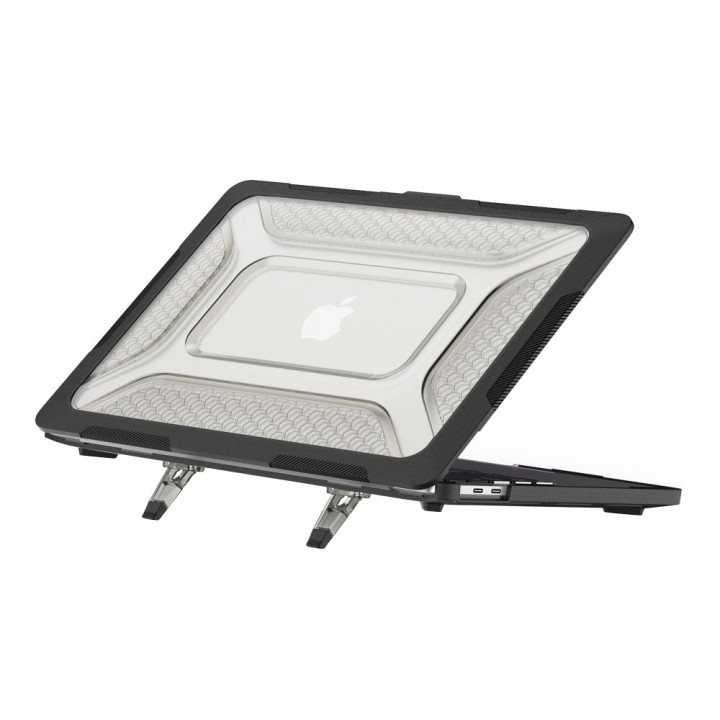 Чехол для ноутбука TPU - PC Hex Shield для MacBook Pro 16' 2024 / 2023 / 2021