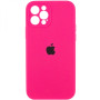Чехол накладка Silicone Case Full Camera with Frame для Apple iPhone 14 Pro Max