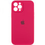 Чехол накладка Silicone Case Full Camera with Frame для Apple iPhone 14 Pro Max