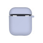 Чохол футляр Silicone Case with microfibra для Airpods 1/2, Lilac