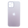 Чехол-накладка TPU Glass Logo Matte Gradient with Frame для Apple Iphone 12 Pro