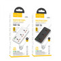 Сетевой Удлинитель Hoco AC8A PD30W / QC18W / 1C3A, Black