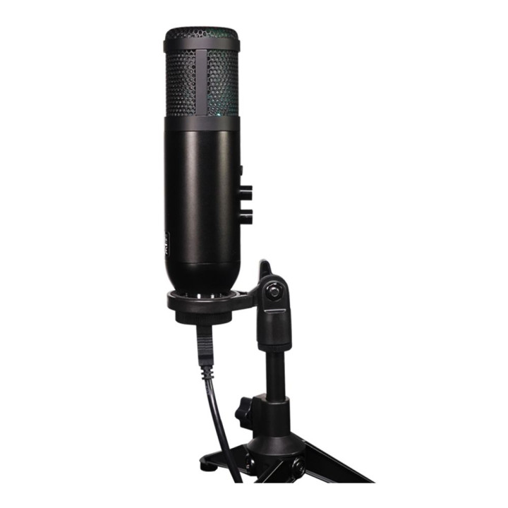 Микрофон для стрима Fantech MCX01 Leviosa с RGB-подсветкой, Black