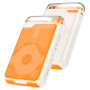 Портативная мобильная батарея Power Bank Borofone BJ69 PD20W magnetic digital display 10000mAh, Orange - Сream