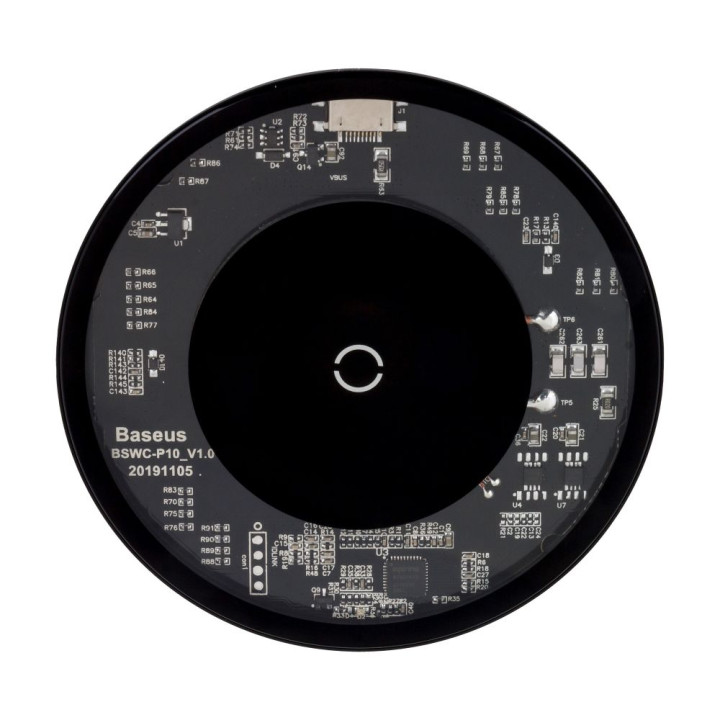 Беспроводное зарядное устройство Baseus CCALL-AJK 2.4A cable Type-C, Black