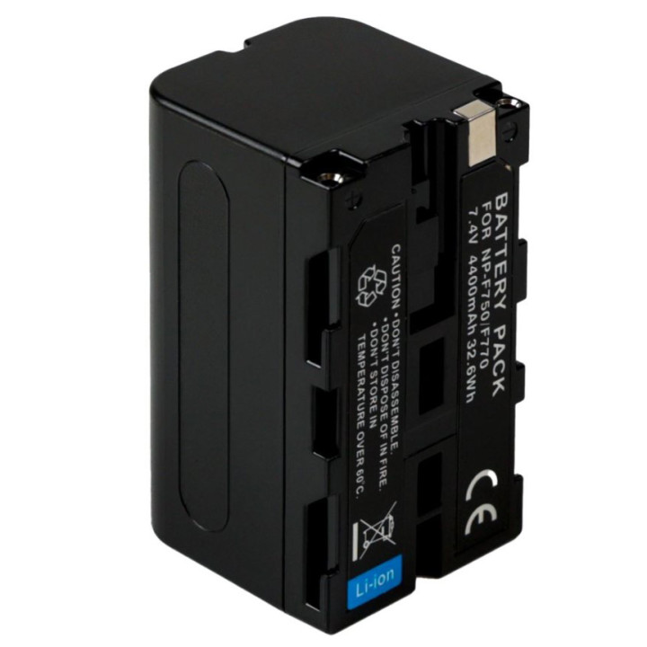Аккумуляторная батарея F750 / F770 для видеооборудования 4000 mAh, Black