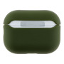 Чехол TPU Spigen Leather Armor для Airpods Pro, Dark Green