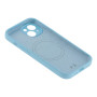 Чехол - накладка Silicone Case Full Camera with Magsafe для iPhone 12