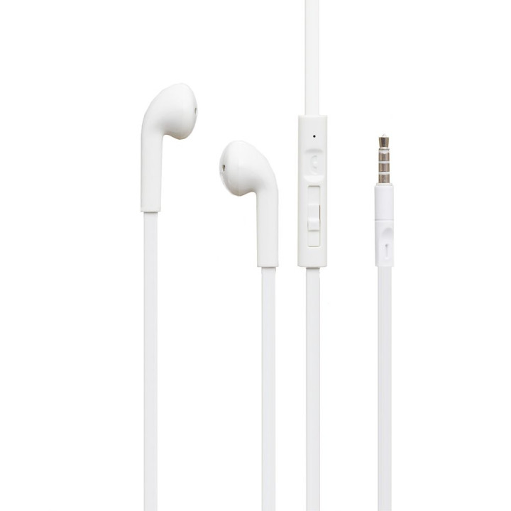 Проводные Наушники Borofone BM23 mini-jack 3,5 мм 1,3m, White