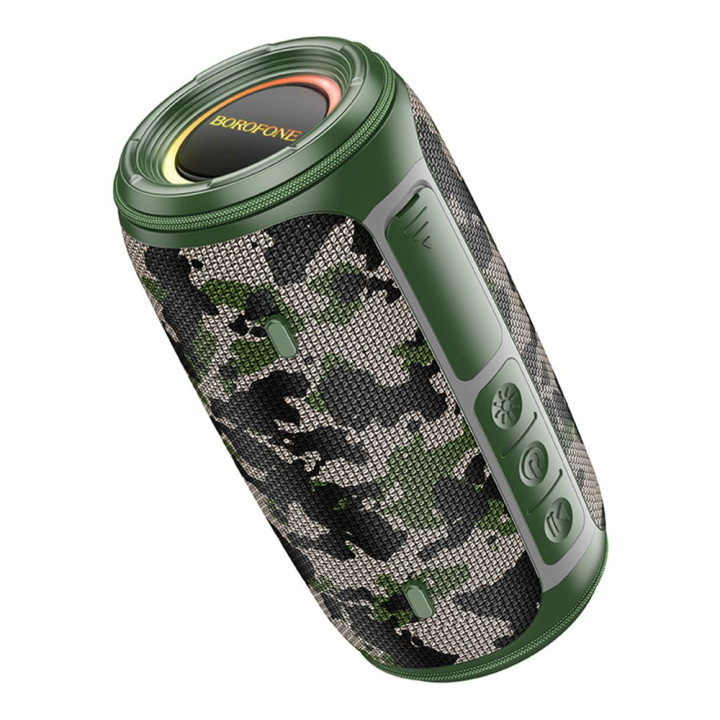 Портативные Bluetooth колонки Borofone BR38 1500mah, Camouflage Green