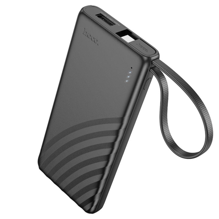 Power Bank Hoco J129 с кабелем Type-C 5000mAh, Black
