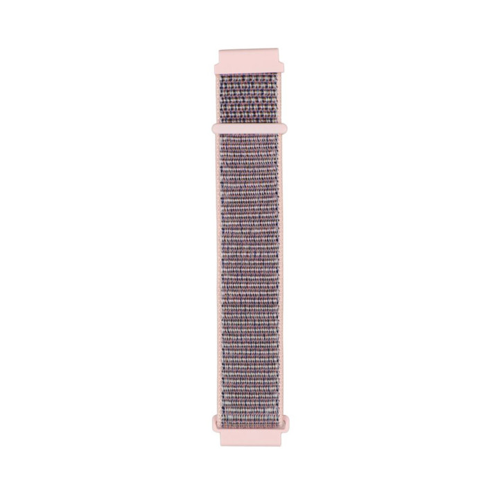 Ремешок Универсальный Nylon strips для Samsung / Amazfit / Huawei 20 mm, Pink