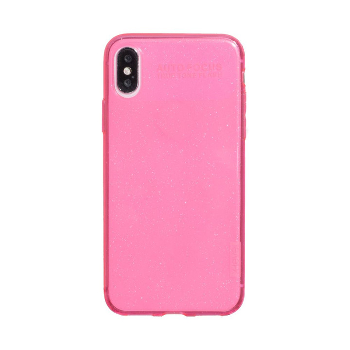 Чехол-накладка X-Level Rainbow Shell для Apple iPhone X / XS, Pink